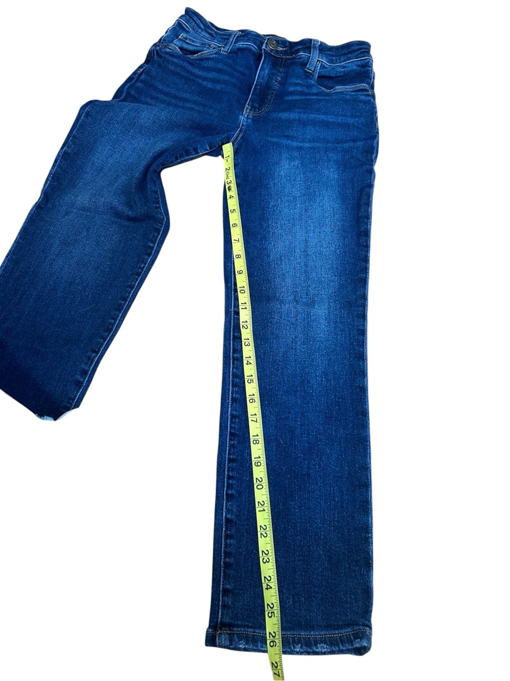 Kut From The Kloth High Rise Reese Fab Ab Ankle Straight Leg Denim Jeans size 6 - Picture 8 of 8